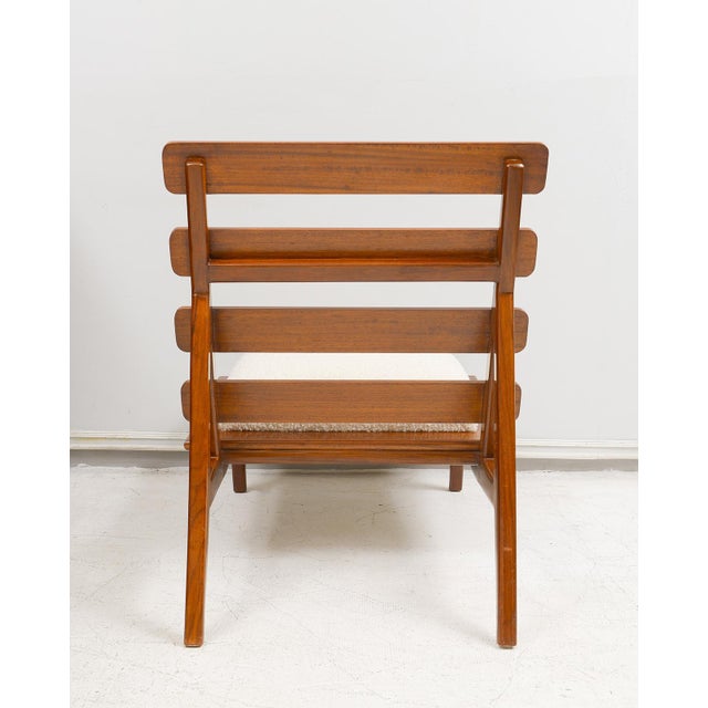 Sculptural Mahogany Lounge Chairs - a Pair For Sale - Image 9 of 11