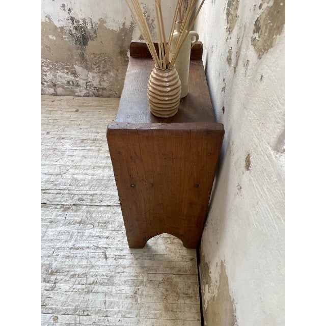 Antique Brutalist Nightstand in Oak, 1890s For Sale - Image 15 of 18