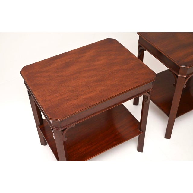 Georgian Side Tables, 1950s, Set of 2 For Sale - Image 4 of 8
