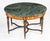 This is an exquisite ormolu-mounted walnut and king wood marble top coffee table, circa 1950 in date and by the renowned...