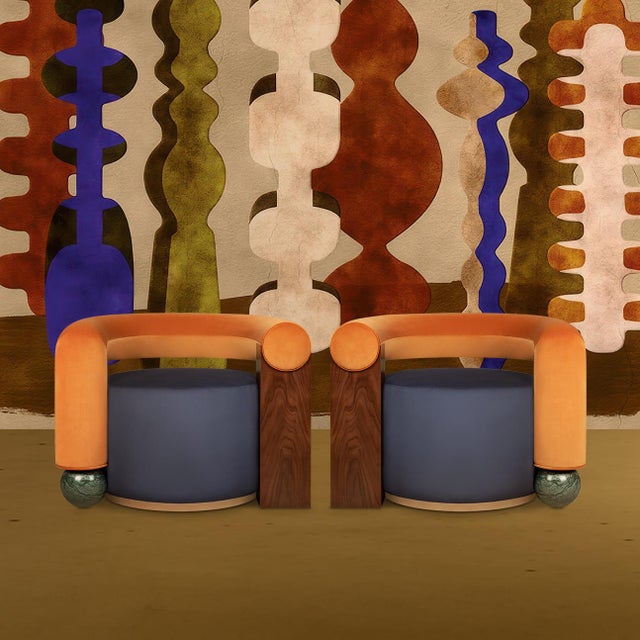 Galatea Armchair by Malabar For Sale - Image 15 of 18