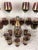 1970s Vintage Italian Murano Venetian Amethyst & 22k Gold Barware Set — 20 Pieces For Sale - Image 5 of 11