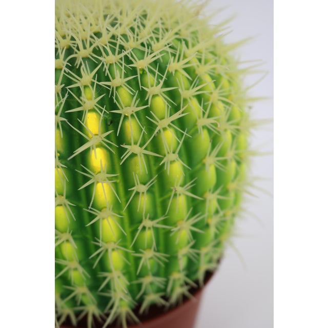 Large Cactus Table Lamp, 1980s For Sale - Image 9 of 10