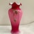 Fenton "Berries of Wild Rose" Art Glass Vase Limited Edition For Sale In Philadelphia - Image 6 of 14