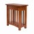 Mission 1 Drawer Spindle End Table For Sale - Image 11 of 15