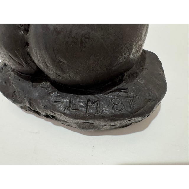 Metal 1960s Larry Mohr Bronze Woman Legs Sculpture Signed From Artist Estate For Sale - Image 7 of 9