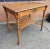 19th Century Oak Single Drawer Work Table. Measures 34" in width, 23.5" in depth and stands 29" tall. Knee clearance is...