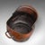 Copper Vintage Helmet Coal Scuttle, English Copper, Fireside Basket, Victorian Revival For Sale - Image 8 of 12