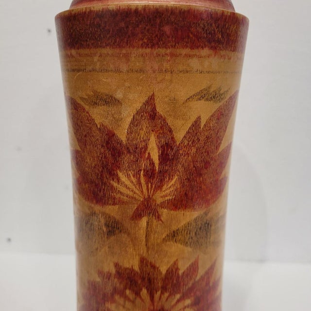 Traditional Kokeshi Doll inn Polychrome Wood, 1940s For Sale - Image 14 of 18