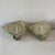 A Pair Of Hull Pottery Wall Pocket Woodland Floral in shades of soft Pink, White and Green. Each measures 8" in height....