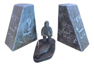 1970s Soapstone Trade Sculptures - 5 Pieces