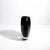 2020s Hand Blown Murano Vase in Onyx Black Small For Sale - Image 5 of 10