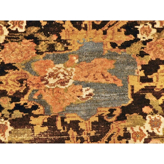 1920s Antique Persian Bakhtiar Rug 3'5"x 6'2" For Sale - Image 10 of 13