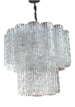 Tronchi Chandelier by Toni Zuccheri, 1950s-1960s