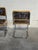 Teal Set of 4 Vintage in Style of Marcel Breuer Cesca Style Cantilever Dining Chairs, Italy For Sale - Image 8 of 8