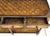 Theodore Alexander Burl Parquetry Console Table With 4 Drawers For Sale - Image 10 of 18