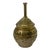 Vintage Brass Gadur Jar With Lid For Sale