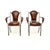 A stunning pair of vintage iron and leather armchairs by Frederic Weinberg, made in the USA and dating from around the...