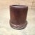 Brown Vintage Brown Leather Dice Cup After Paul Dupré-Lafon For Sale - Image 8 of 12