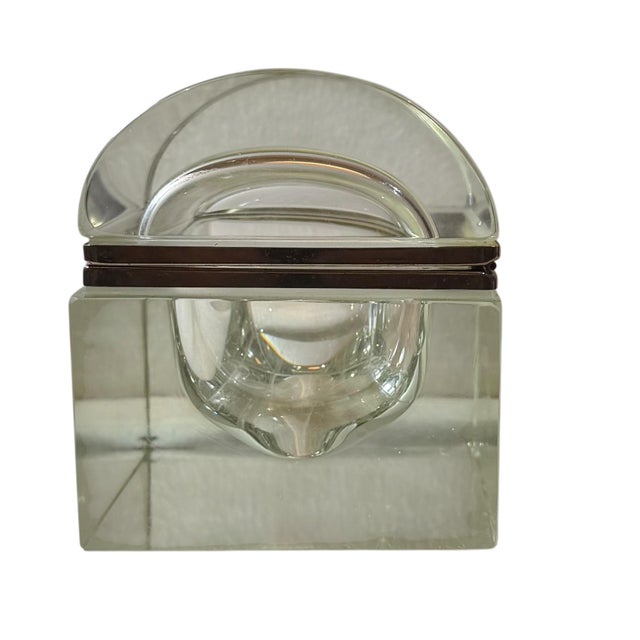 Murano Mid 20th Century Murano Glass Box by Alessandro Mandruzzato For Sale - Image 4 of 8