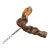 Vintage French Grape Vine Corkscrew From Reine Pédauque Winery in Burgundy For Sale