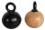 Pr. Mid Century Modern Ball Form Salt and Pepper Grinder Shakers by Nissen Made in Denmark For Sale In New York - Image 6 of 7
