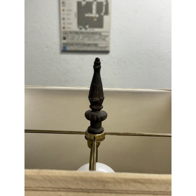 1970s Hollywood Regency Bamboo Form Table Lamp For Sale In San Francisco - Image 6 of 12