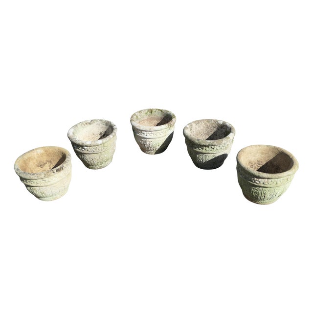 Studio Stonehouse Cotswold Planters, 1960, Set of 5 For Sale