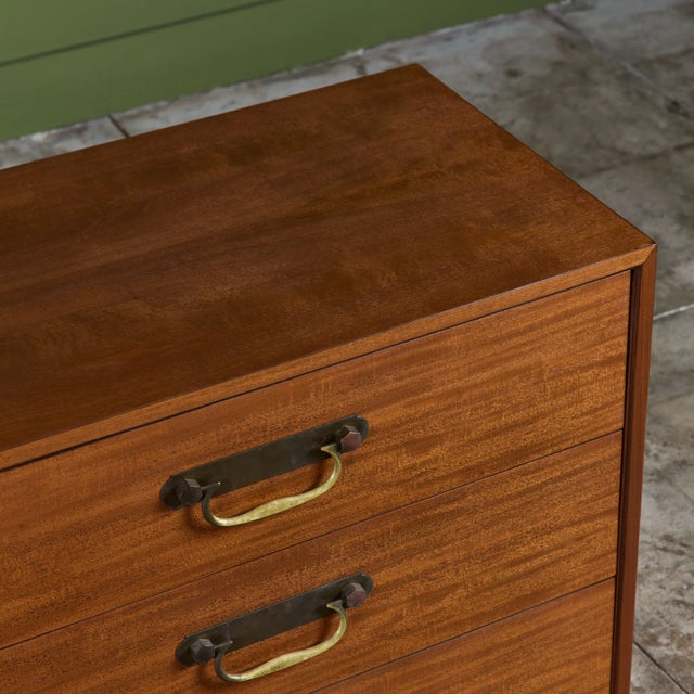 Heritage-Henredon Six Drawer Mahogany Dresser For Sale - Image 13 of 18