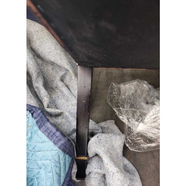 Sutton Place Ebonized Walnut Bench by Randy Esada Designs Inc For Sale In New York - Image 6 of 7