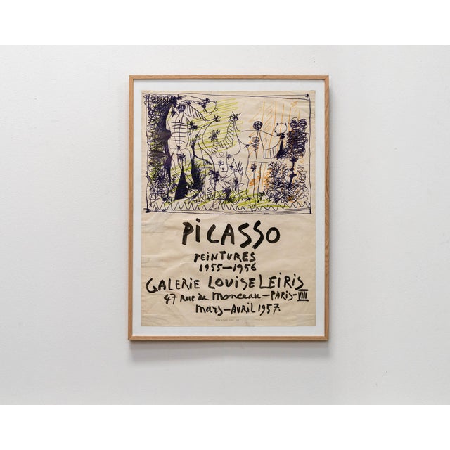 Original Picasso posters are among the finest productions of the Mourlot studio. This one was printed in 1957 for the...