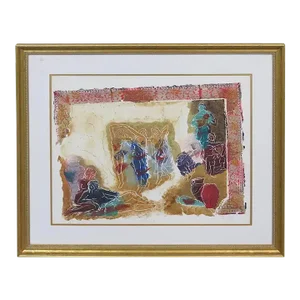 Framed Etching of Nudes