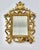 Rococo Antique Gilt Metal Vanity Mirror With Easel Stand For Sale - Image 3 of 7
