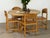 Danish Round Extendable Dining Table in Ash with Two Extension Leaves, 1970s For Sale - Image 4 of 11