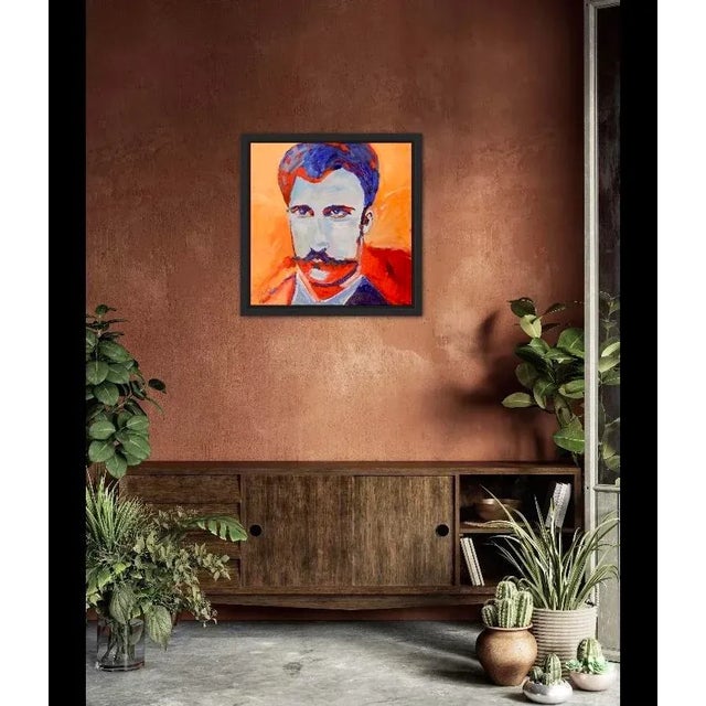 Modern Portraiture, Original Oil Portrait Painting For Sale - Image 4 of 6