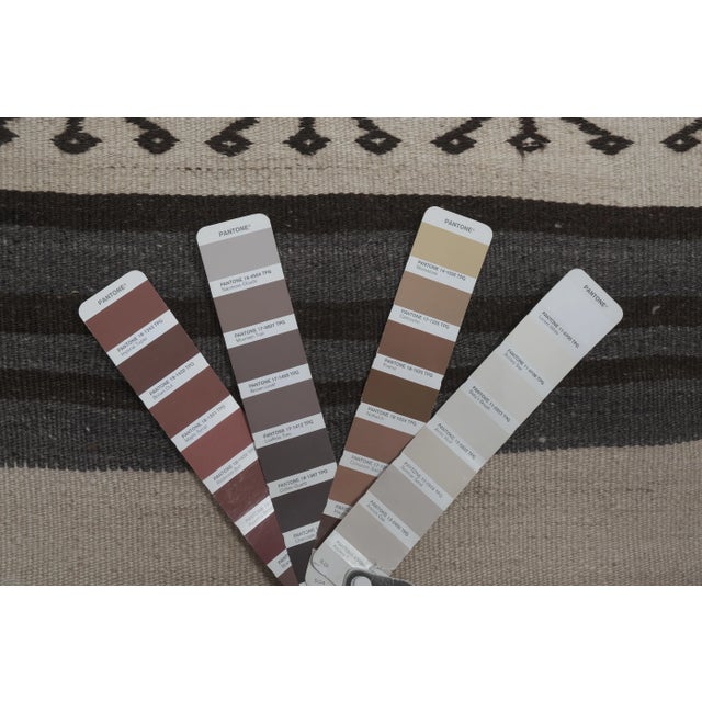 1960s Turkish Organic Hemp Kilim Runner 2'11'' X 9'1'' For Sale - Image 12 of 13