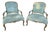 Vintage Tomlinson/Erwin-Lambeth French Louis XV Style Giltwood Armchairs - A Pair For Sale