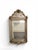 Venetian Murano Glass Wall Mirror with Floral Engraving and Amber Details, 1950 For Sale - Image 3 of 11