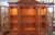 1990s Ethan Allen Newport Collection Mahogany Bookcase China Cabinet Breakfront For Sale In New York - Image 6 of 18