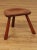 High Quality Solid Wood 3 Legged Low Seat Stool