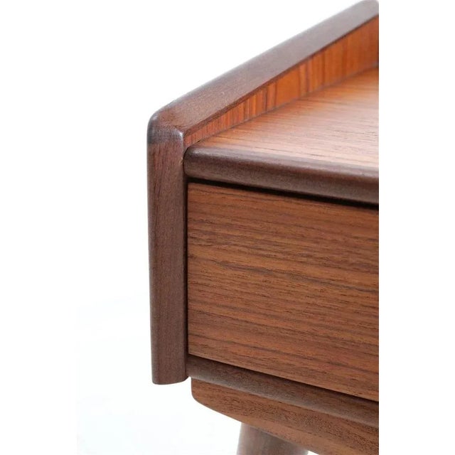 Danish Teak Bedside Tables by Uhrhøj Møbelfabrik, 1960s, Set of 2 For Sale - Image 11 of 14