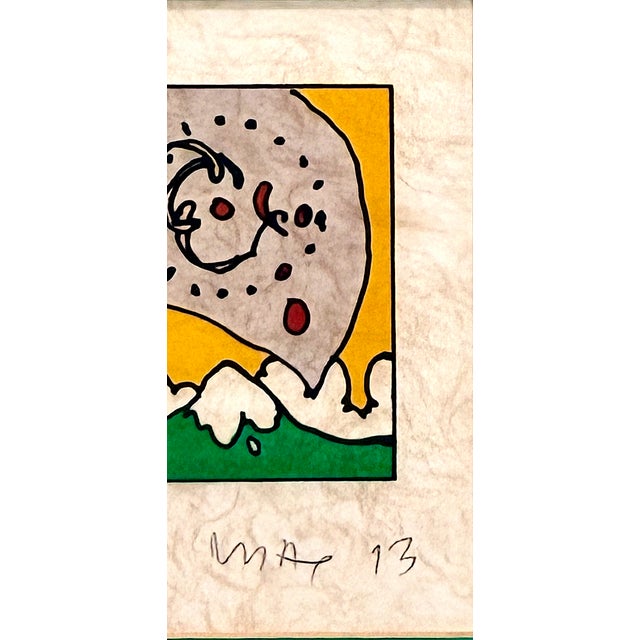Peter Max Peter Max’s “Going Within” Lithograph For Sale - Image 4 of 7