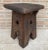 Brown Early 20th Century French Dark Oak Stool, 1910s For Sale - Image 8 of 8