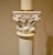 Italian Neoclassical White Marble Column Lamp For Sale - Image 4 of 9