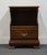 Cresent Furniture Solid Cherry Traditional Style 20" Open Cabinet Nightstand For Sale - Image 9 of 12