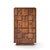 Lane Staccato Brutalist Mid Century Walnut Armoire Highboy Dresser This armoire measures: 38 wide x 18.75 deep x 64 inches...