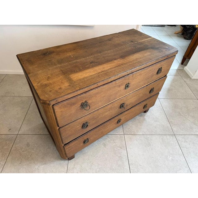 Biedermeier Chest of Drawers in Pine For Sale - Image 12 of 14