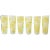 Vintage Lemon Yellow Lemons Highball Cocktail Glasses, Set of 6 For Sale