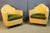1950s Vintage Armchairs in Velvet, 1950s, Set of 3 For Sale - Image 5 of 13