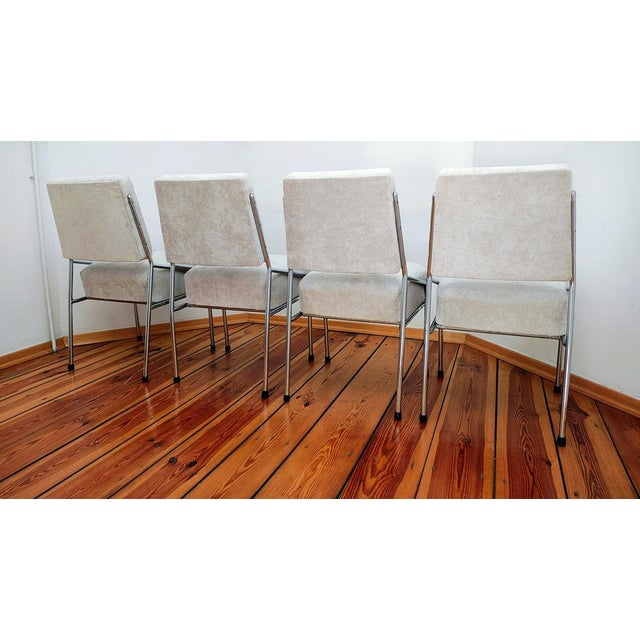 Bauhaus Dining Chairs attributed to Hynek Gottwald, Czechoslovakia, Set of 4 For Sale - Image 13 of 14
